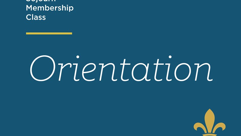 Orientation - 2024 Membership